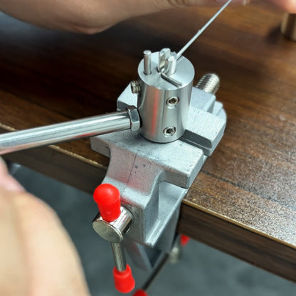 Portable Precision Wire Bender | Desk Clamp Type Metal Wire Shaping Tool for Jewelry Makers, Wire Artists & DIY Hobbyists