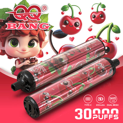 QQ Bang 30000 30K Puffs Original Disposable Vape Pen Type-C Rechargeable E-Cigarette