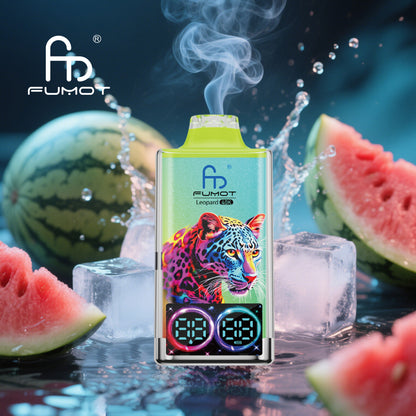 Fumot Leopard 40000 40K Puffs Original Edition Dual Mesh LCD Display Disposable Vape