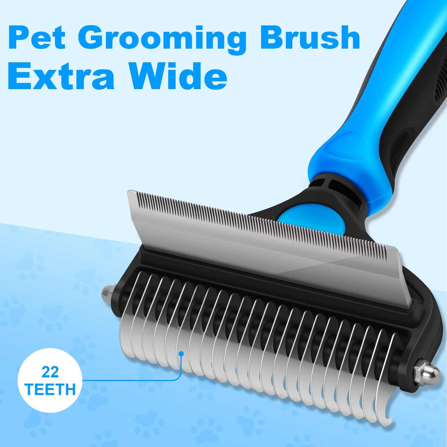 🐶Dual-Sided Pet Grooming Comb for Dogs & Cats