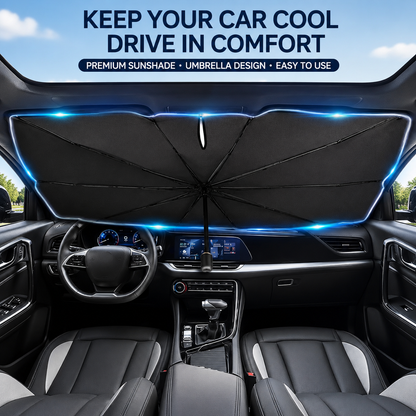 🎁2026 New Arrivals 50% OFF💥50K+ SOLD! Upgraded Car Windshield Sun Shade Umbrella☂️