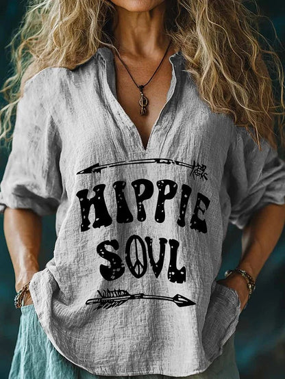 Letter Short Sleeve Crew Neck Boho Dress