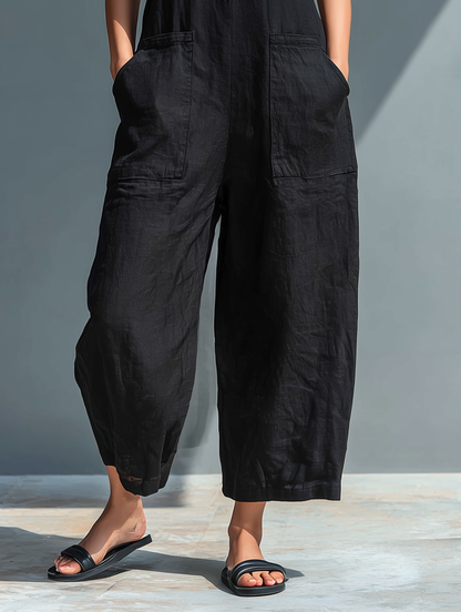 Vania - Breezy Linen Jumpsuit