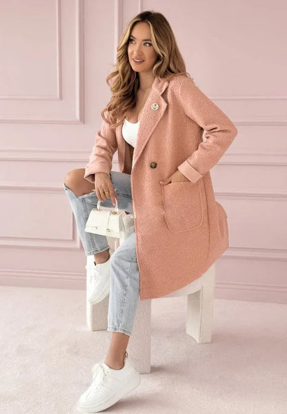 Olysera - Textured Long Coat