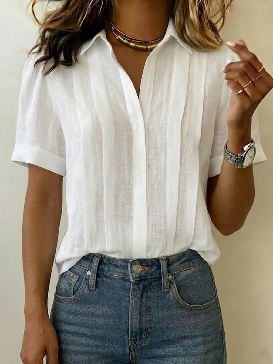 Ionea - Short Sleeve Button Shirt