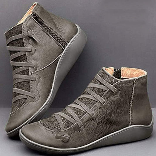 Wenora - Zip Lace High-Top Sneakers