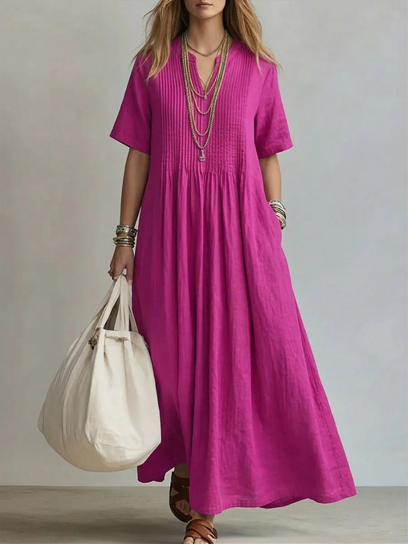Wren - Lightweight Pleated Dress