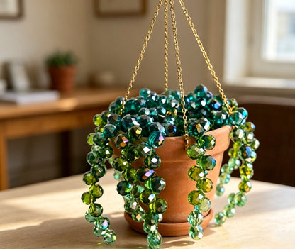🌿DIY Beaded Hanging Plant Kit ✨ Create Stunning Boho Plant Hangers with Ease