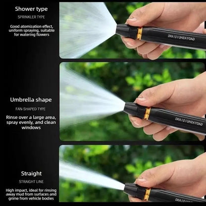 🚗 Make Car Washing Easier Than Ever! 💦 High-Pressure Water Gun 🚿 Powerful Spray with Booster Nozzle
