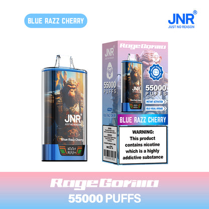 JNR Rage Gorilla 55K 55000 Puffs Smart Display Original Disposable Vape