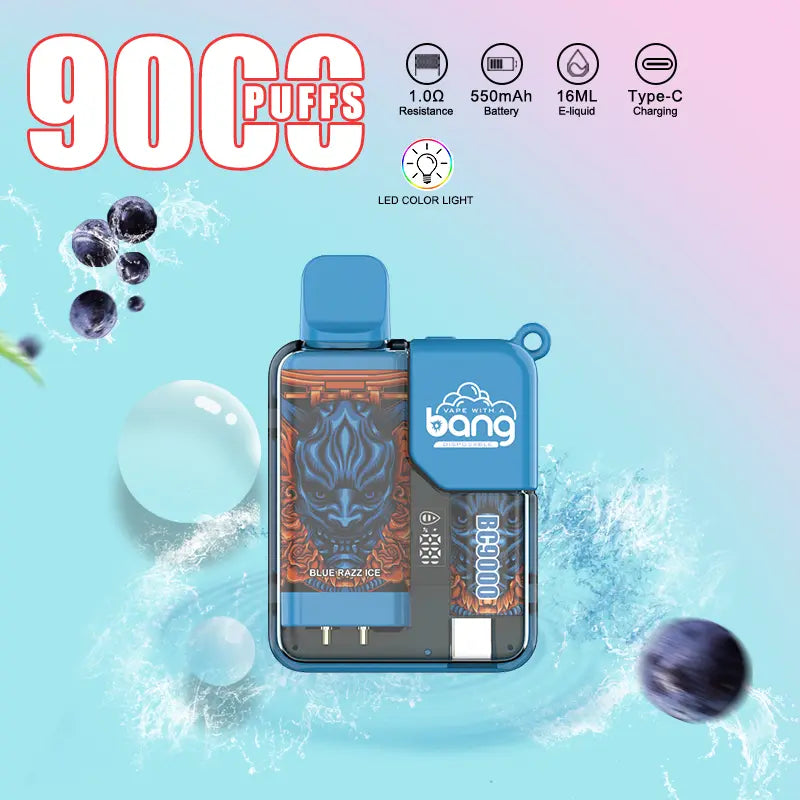 Bang Box 9000 Puffs Original Edition LED Display Disposable Vape