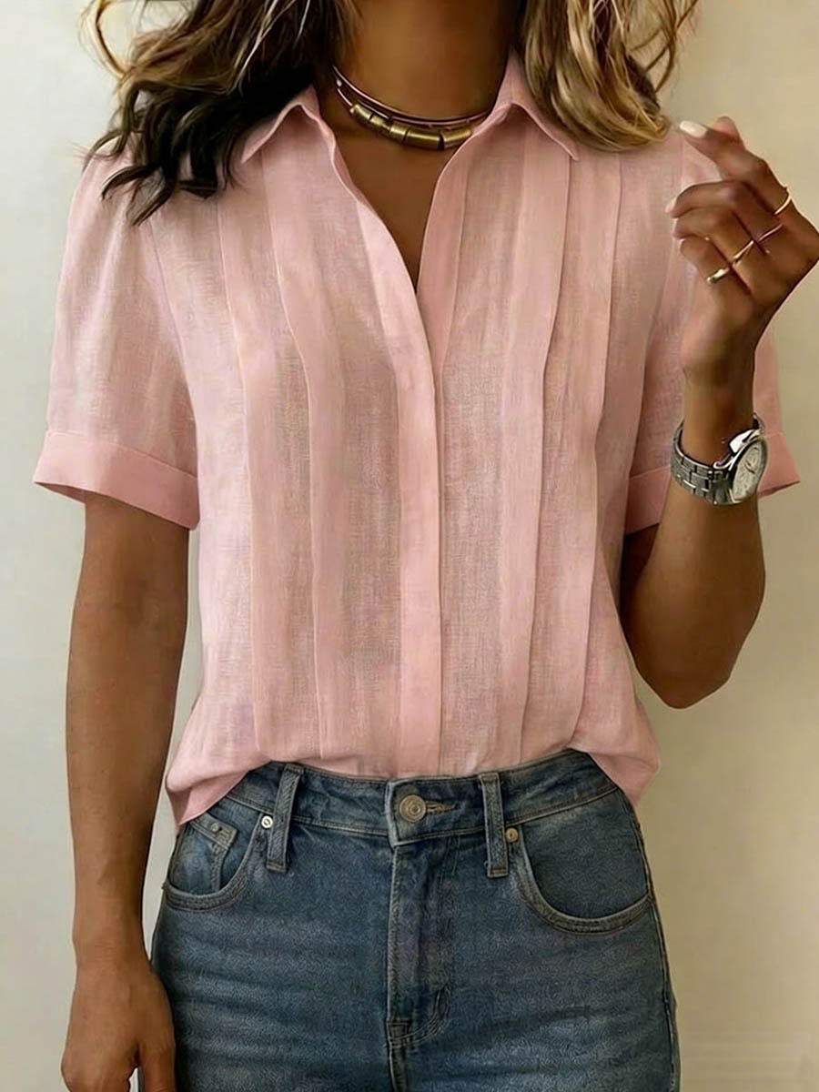 Ionea - Short Sleeve Button Shirt