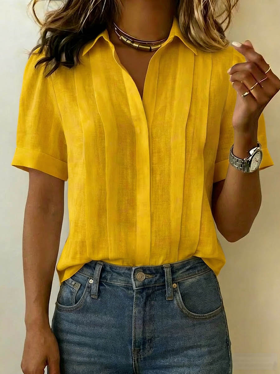 Ionea - Short Sleeve Button Shirt