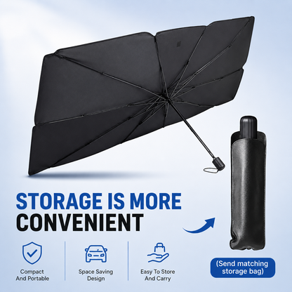 🎁2026 New Arrivals 50% OFF💥50K+ SOLD! Upgraded Car Windshield Sun Shade Umbrella☂️