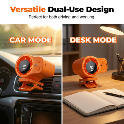 🎉❄️Last Day 50% OFF🔥✨Hands-Free Personal Cooling Fan with LED Display
