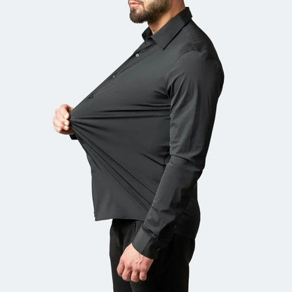 🥳2026 HOT SALE🥳💞50K+ SOLD!👦🕊️ 50% OFF! Men's Short Sleeve Dress Shirt – Dressed up, not stressed. Soft stretch, no iron needed. Looks great with chinos or dress pants. Perfect for birthdays, anniversaries or Sunday best. ✨👔