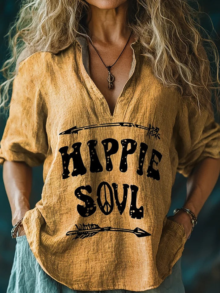 Letter Short Sleeve Crew Neck Boho Dress