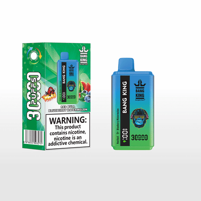 Bang 30000 30k Puffs 0% 2% 3% 5% Nicotine Double Taste  LCD Display Disposable Vape