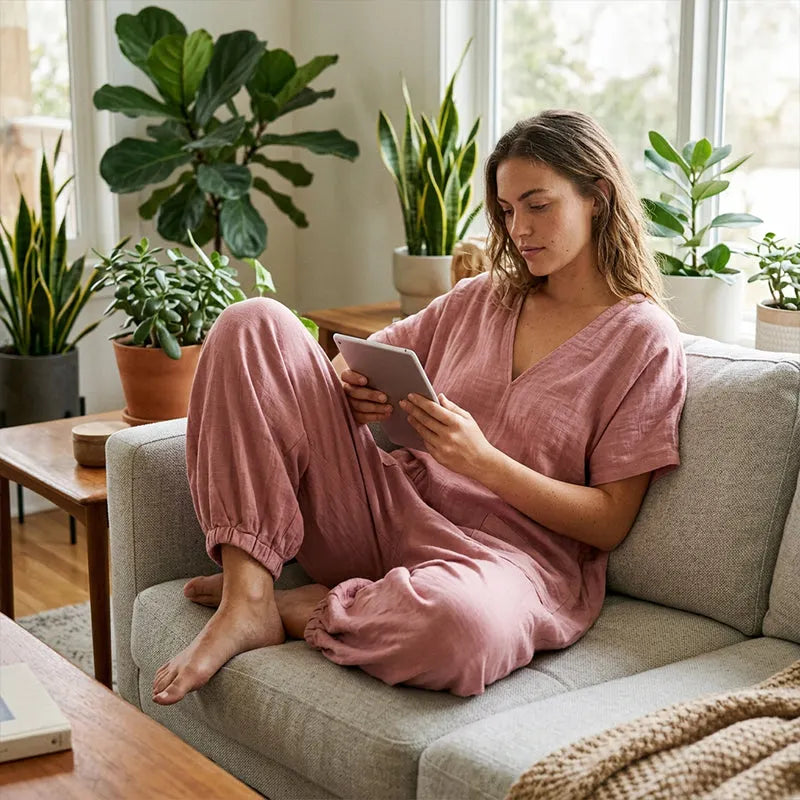 Evelisse - Breezy Batwing Pocket Jumpsuit