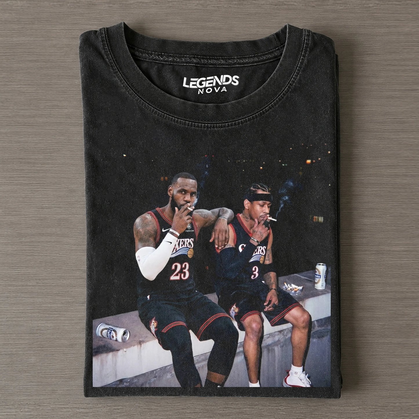 LeBron James & Allen Iverson Tee