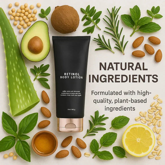 🔥[40% 𝐎𝐅𝐅 𝐋𝐀𝐒𝐓 𝐓𝐇𝐑𝐄𝐄 𝐃𝐀𝐘𝐒]Retinol Body Lotion 6 oz with Shea Butter and Ceramides Skin Care Hydrating-AAA1