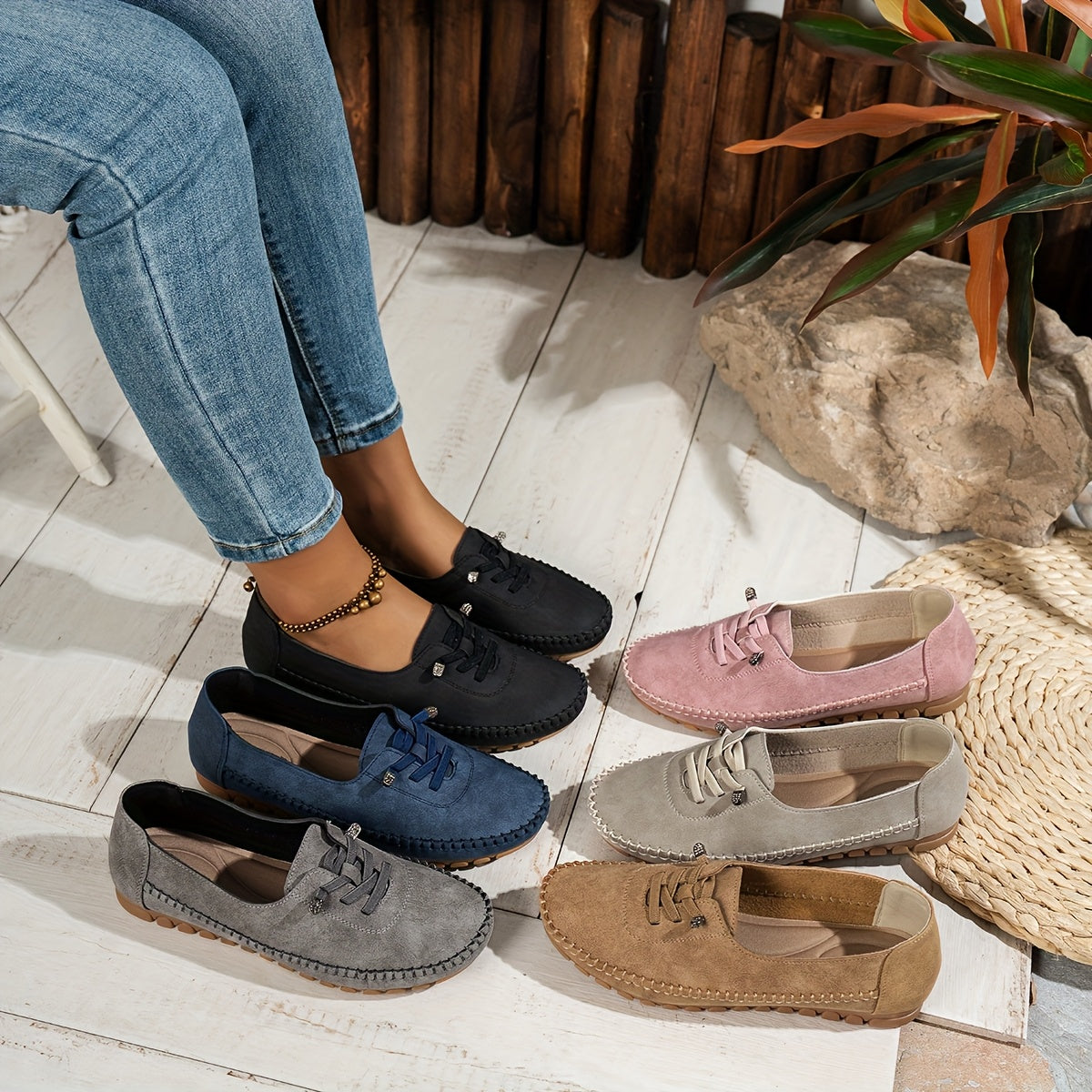 Oline - Cushioned Slip-On Shoes