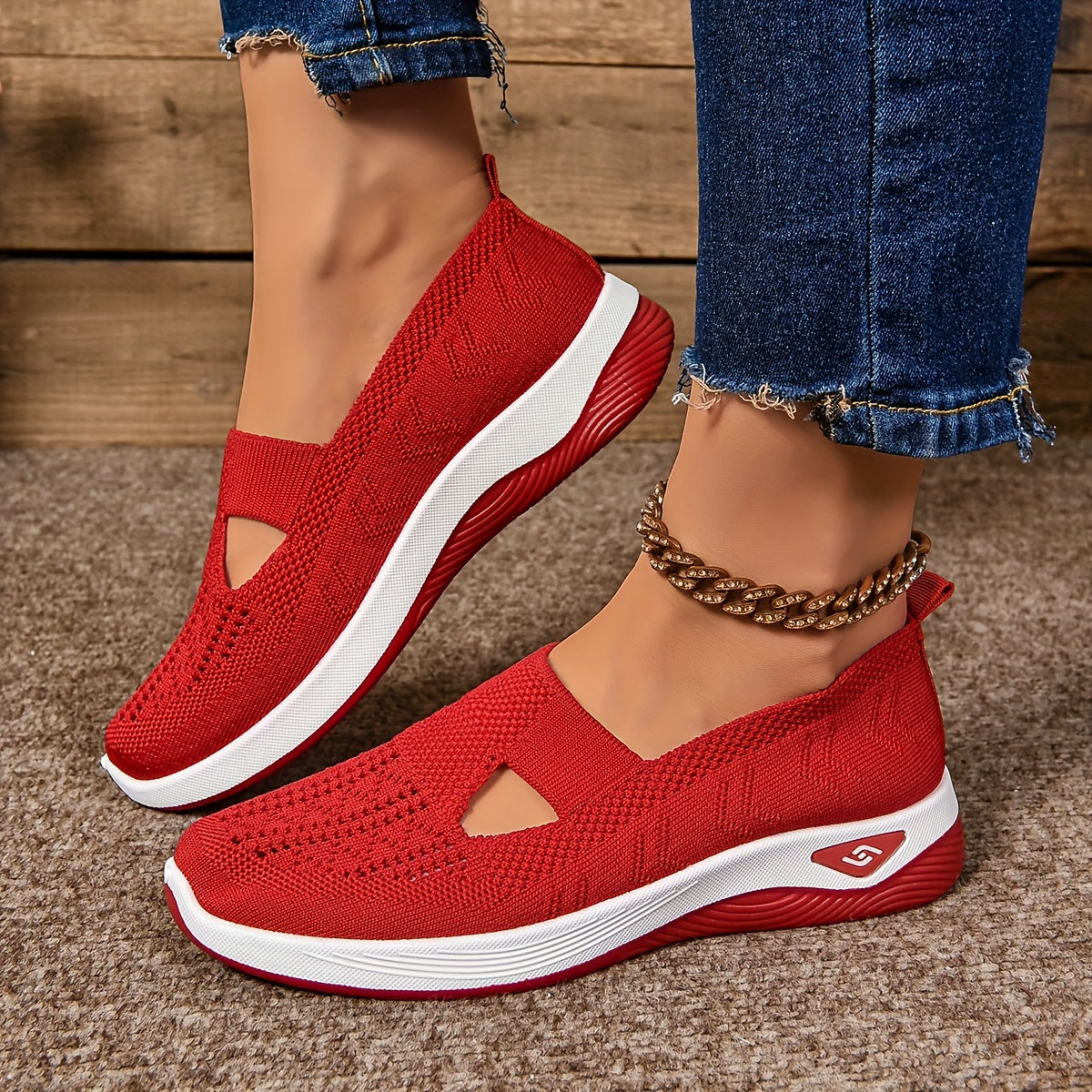 Yalia - Cushioned Walking Shoes