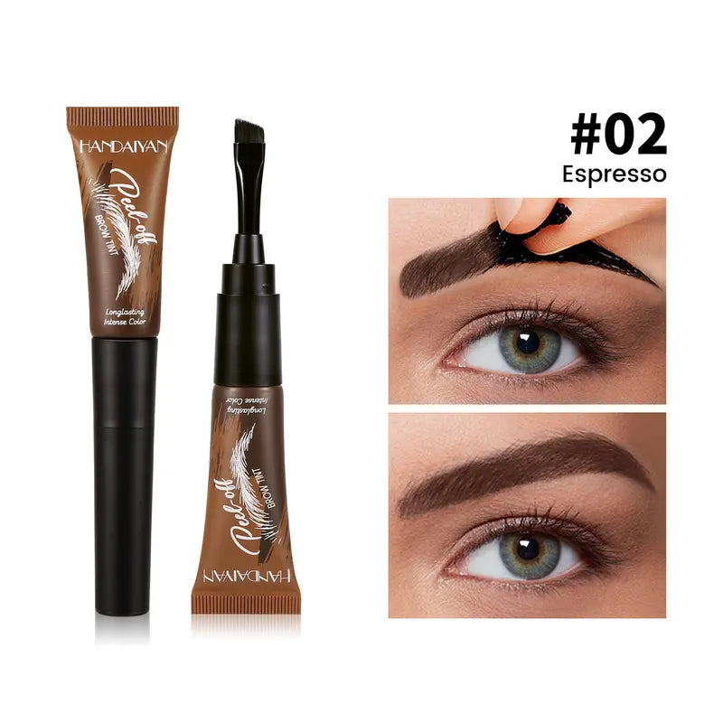 🔥 LAST DAY BUY 1 GET 1 FREE! 🔥5-Color Peel-Off Brow Tint – Waterproof, Transfer-Proof & Long-Lasting