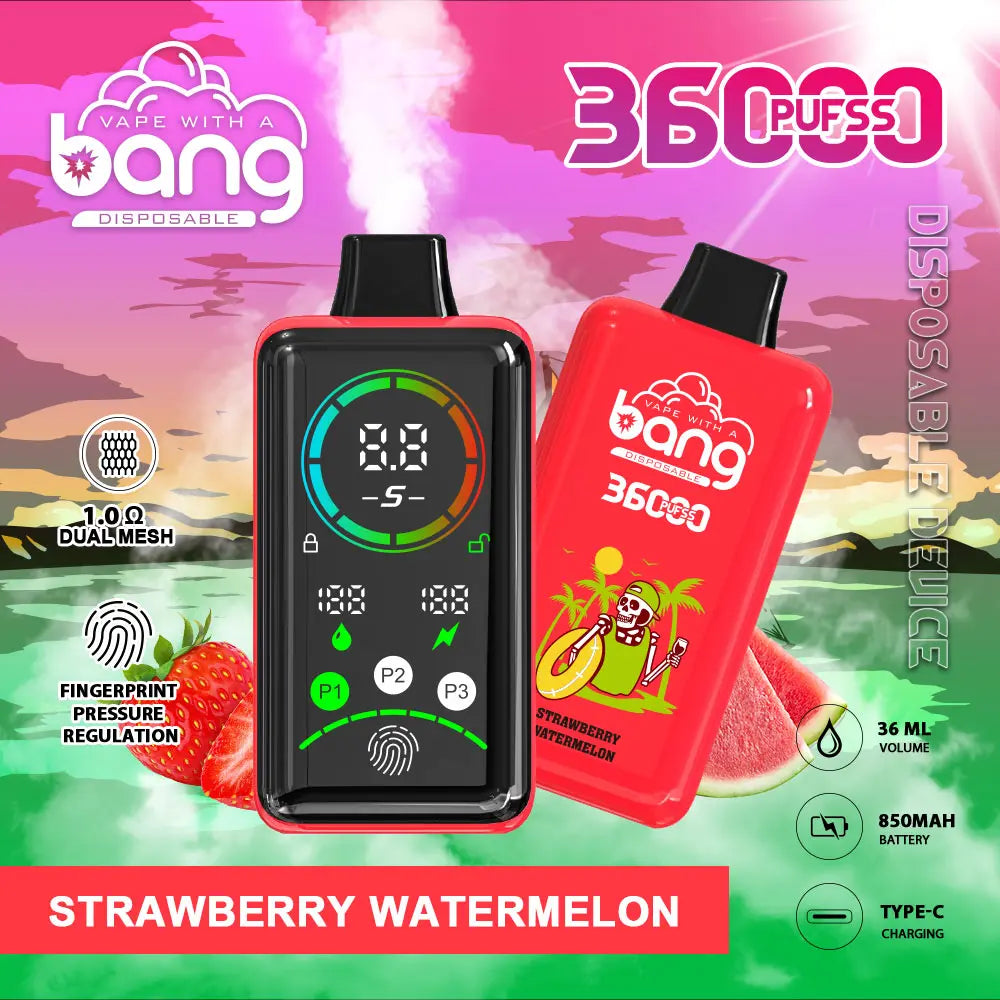 Bang 36000 Power Advanced Fingerprint Power Regulation 36K Puffs Disposable Vape