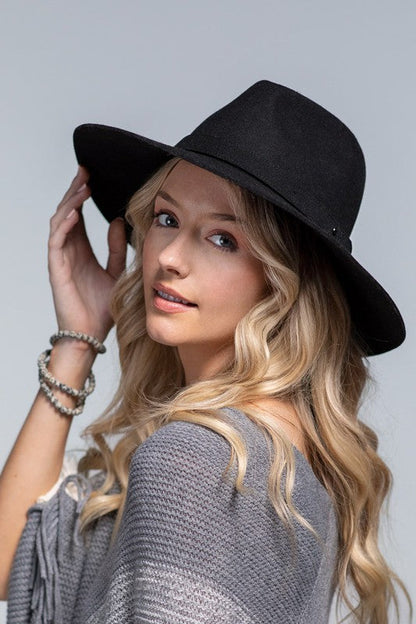 Simplistic Wool Panama Hat
