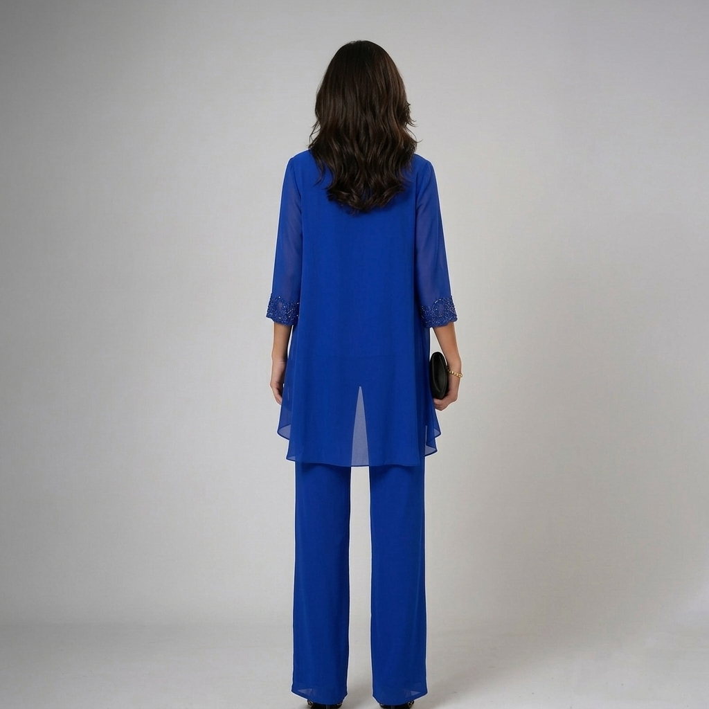 Bronte - Soft-Touch Three-Piece Pantsuit Set