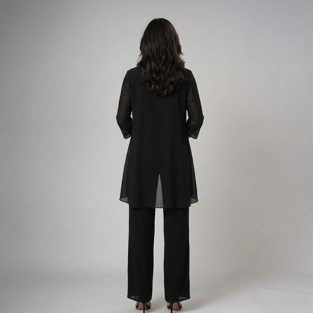 Bronte - Soft-Touch Three-Piece Pantsuit Set