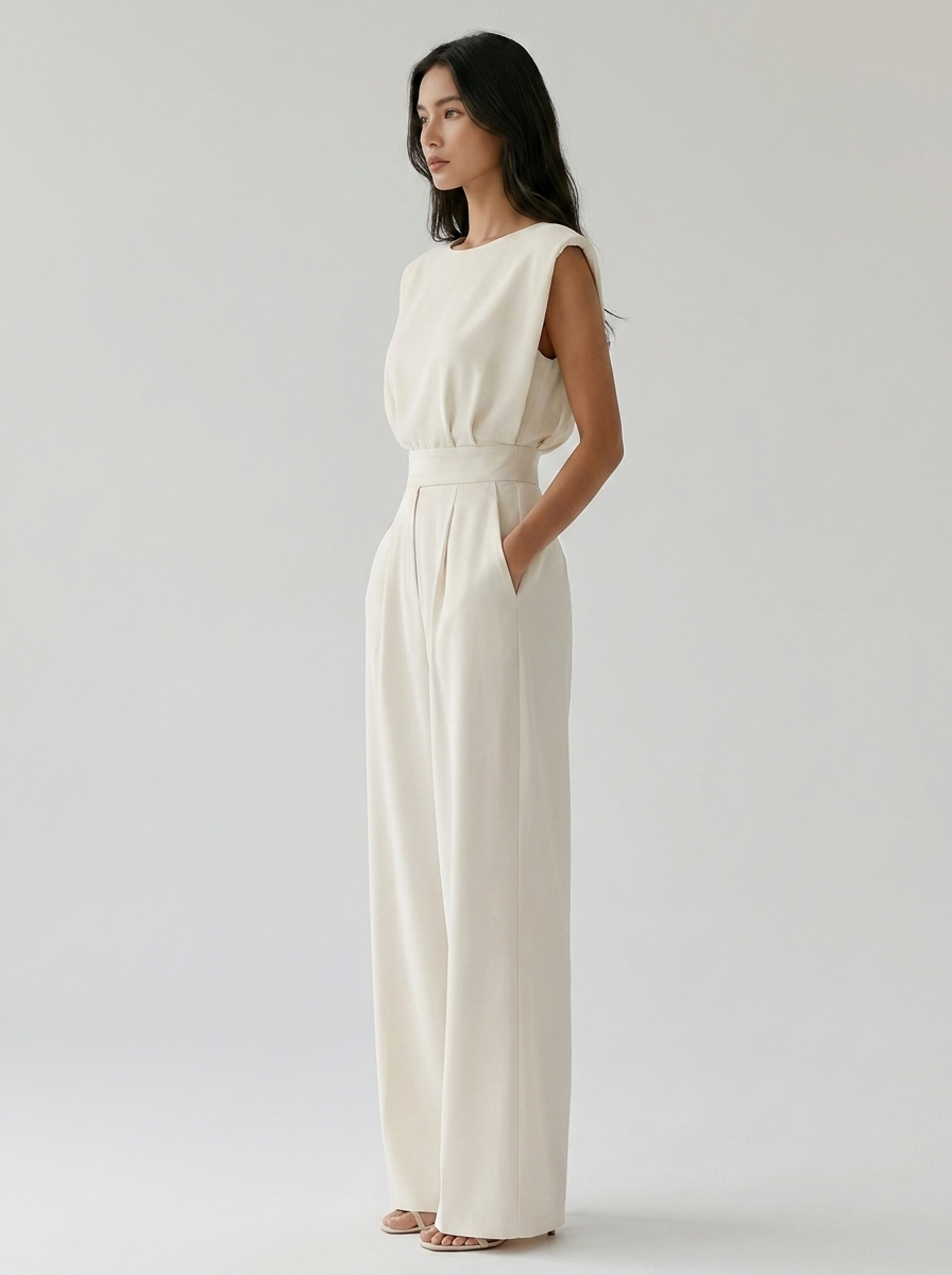 Hollianne - Soft-Touch Jumpsuit