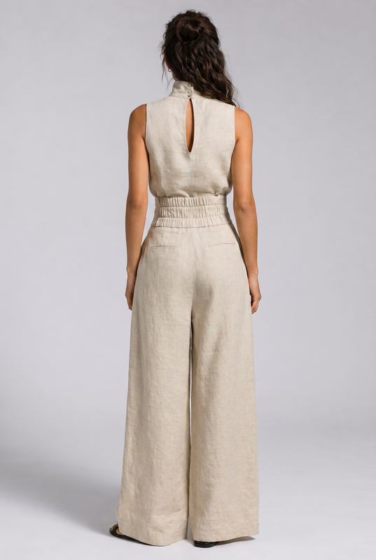Goldie - Lightweight Linen Two-Piece Set
