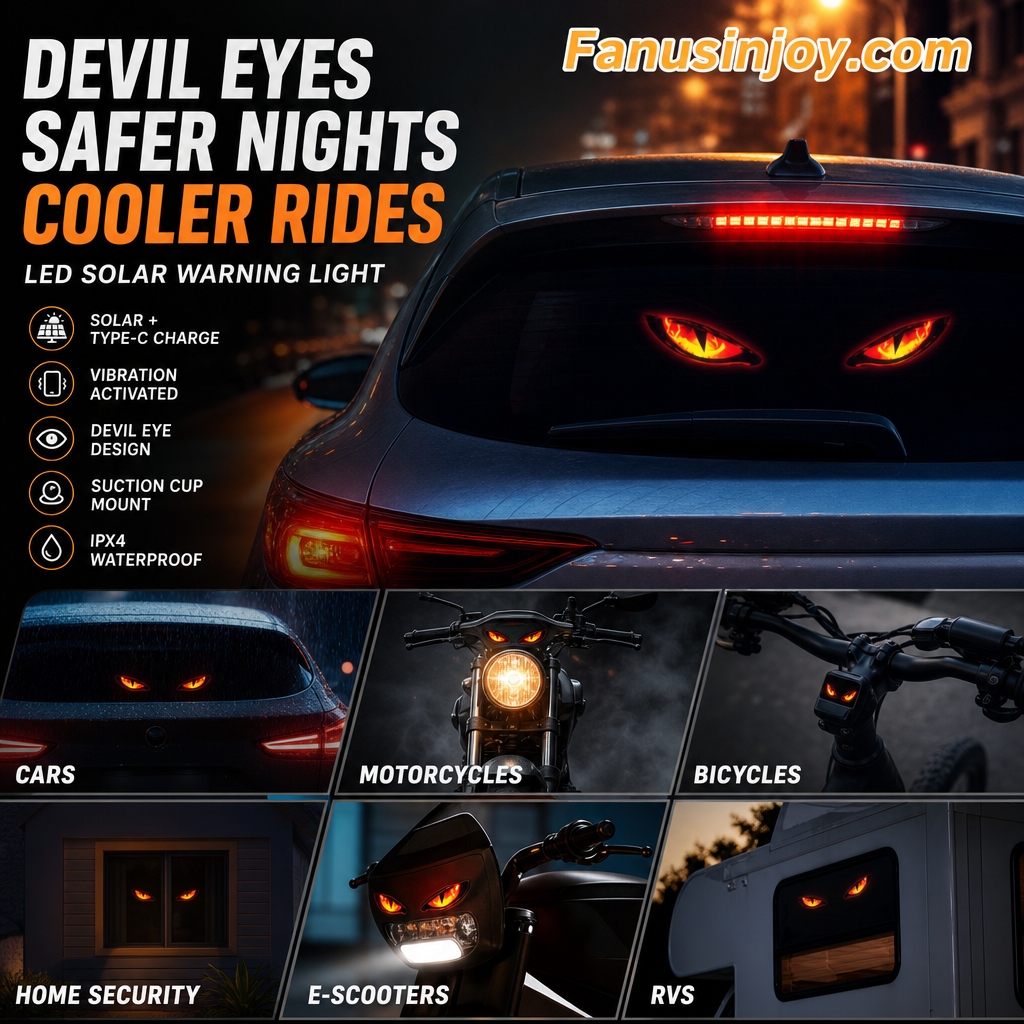 🥳2026 HOT SALE🥳💞50K+ SOLD!🚗🔆 50% OFF! Solar‑Powered Car Warning Light – Auto on with vibration, solar + USB charge. Bright LED, suction mount. Keep safe on roadside day & night! 🛡️✨