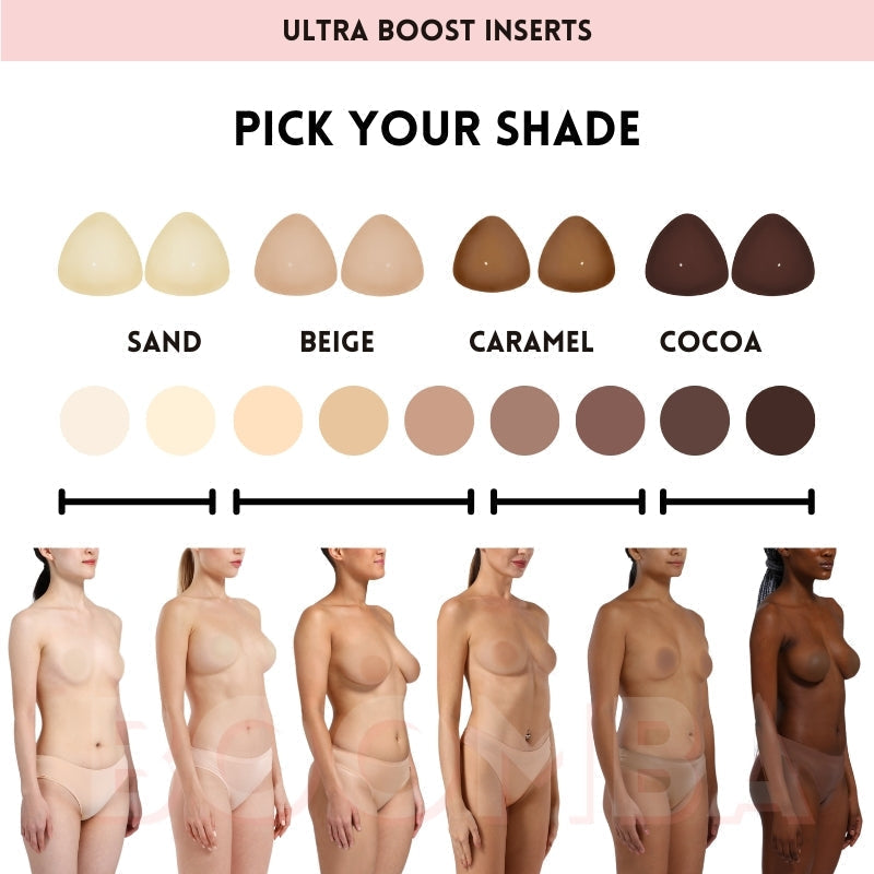 🔥 BUY 1 GET 1 FREE! ✨ Invisible Lift Bra Inserts 💖 Instant Lift, No Nipple Slips & Perfect for Low-Cut Tops