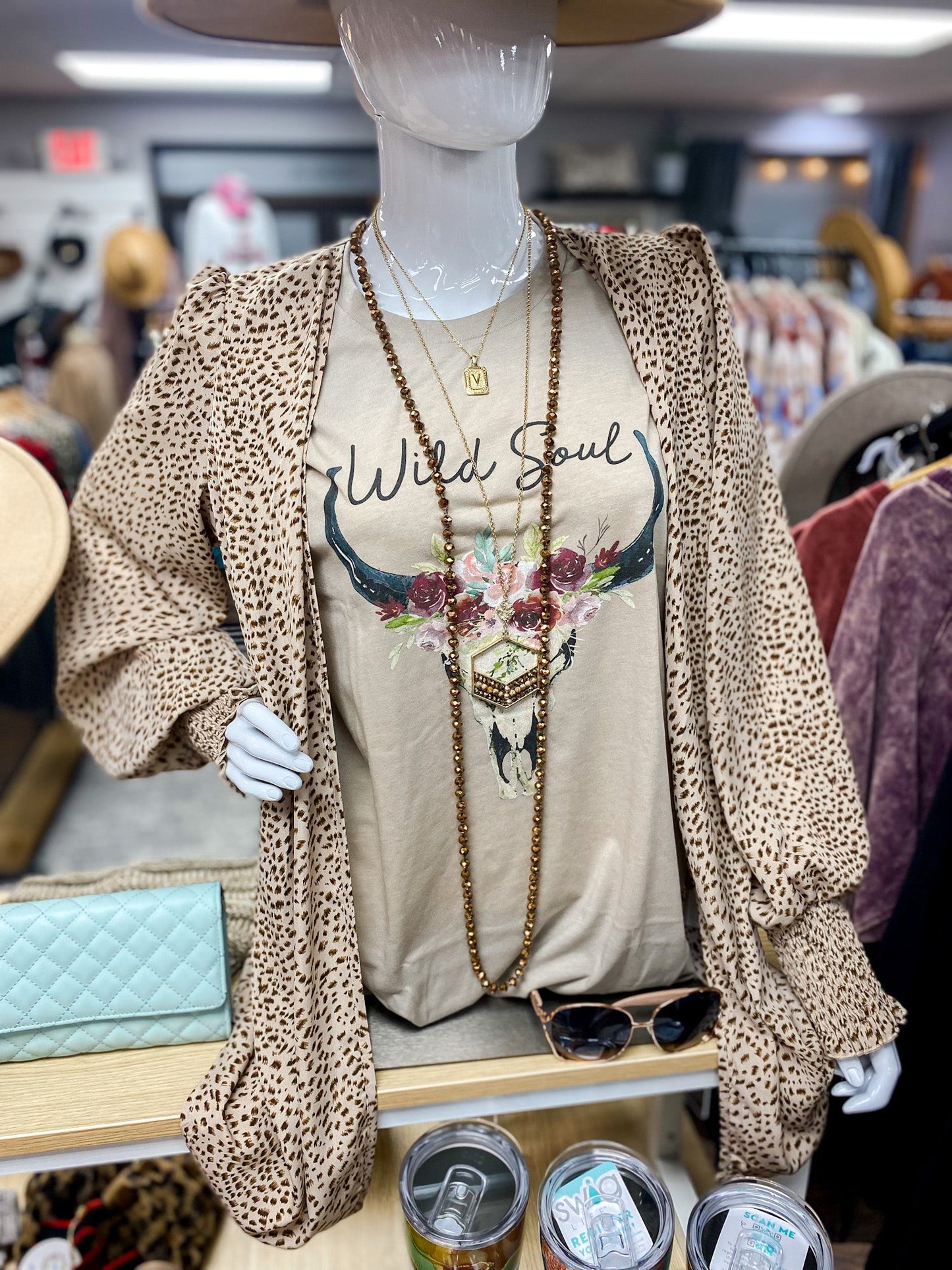 Heather Tan Wild Soul Tee