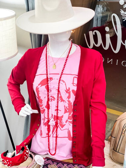 Dolly Queen Of Hearts Graphic Tee