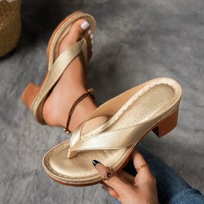 Felina - Cushioned Heeled Sandals