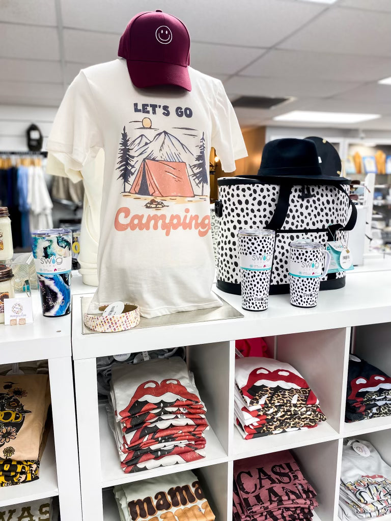 Let’s Go Camping Graphic Tee