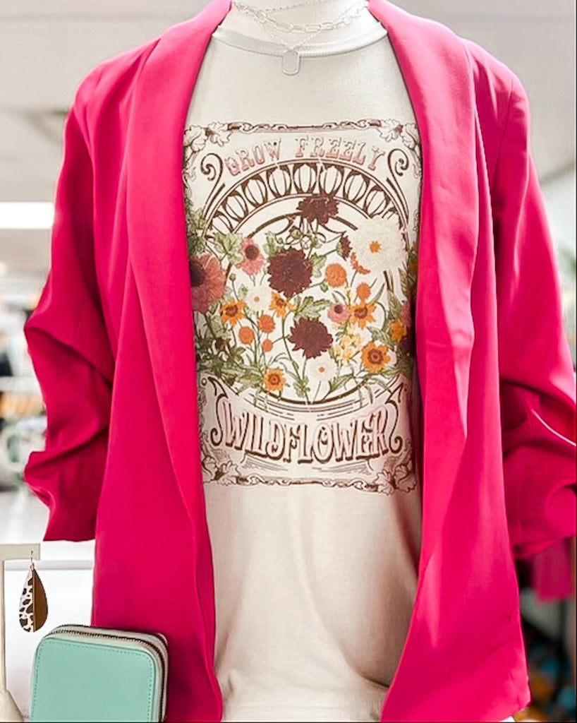 Wildflower Retro Graphic Tee