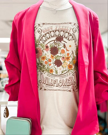 Wildflower Retro Graphic Tee