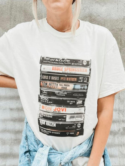Vintage Rock Tape Graphic Tee