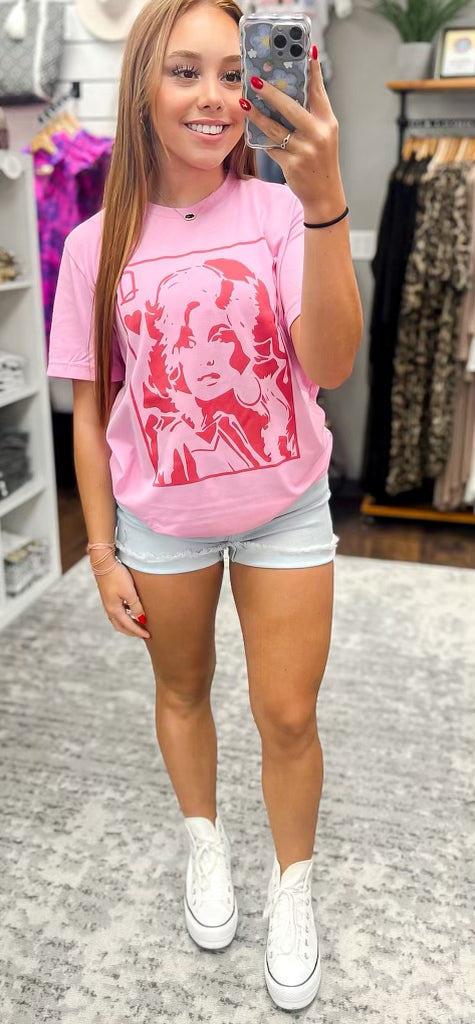 Dolly Queen Of Hearts Graphic Tee