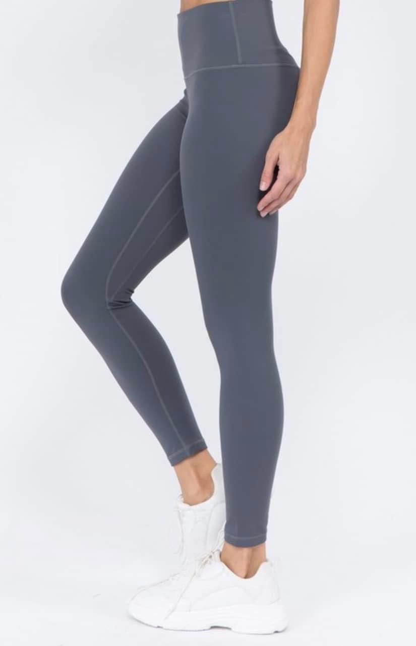 Premium Yoga Legging Charcoal