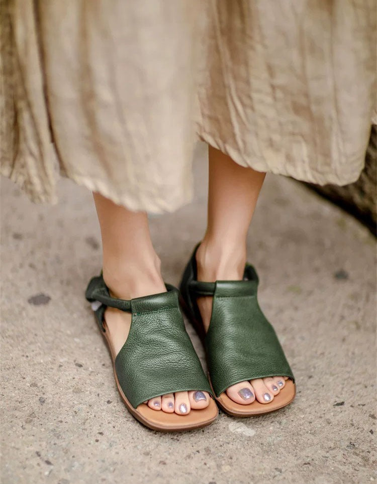 Fiorelle - Textured Open-Toe Sandals