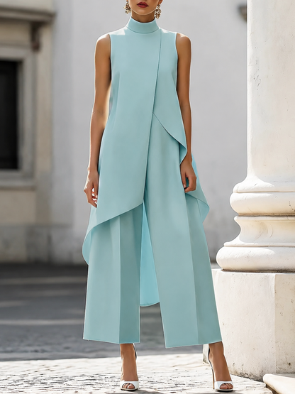 Carina - Structured Wide-Leg Trouser Set