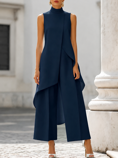Carina - Structured Wide-Leg Trouser Set