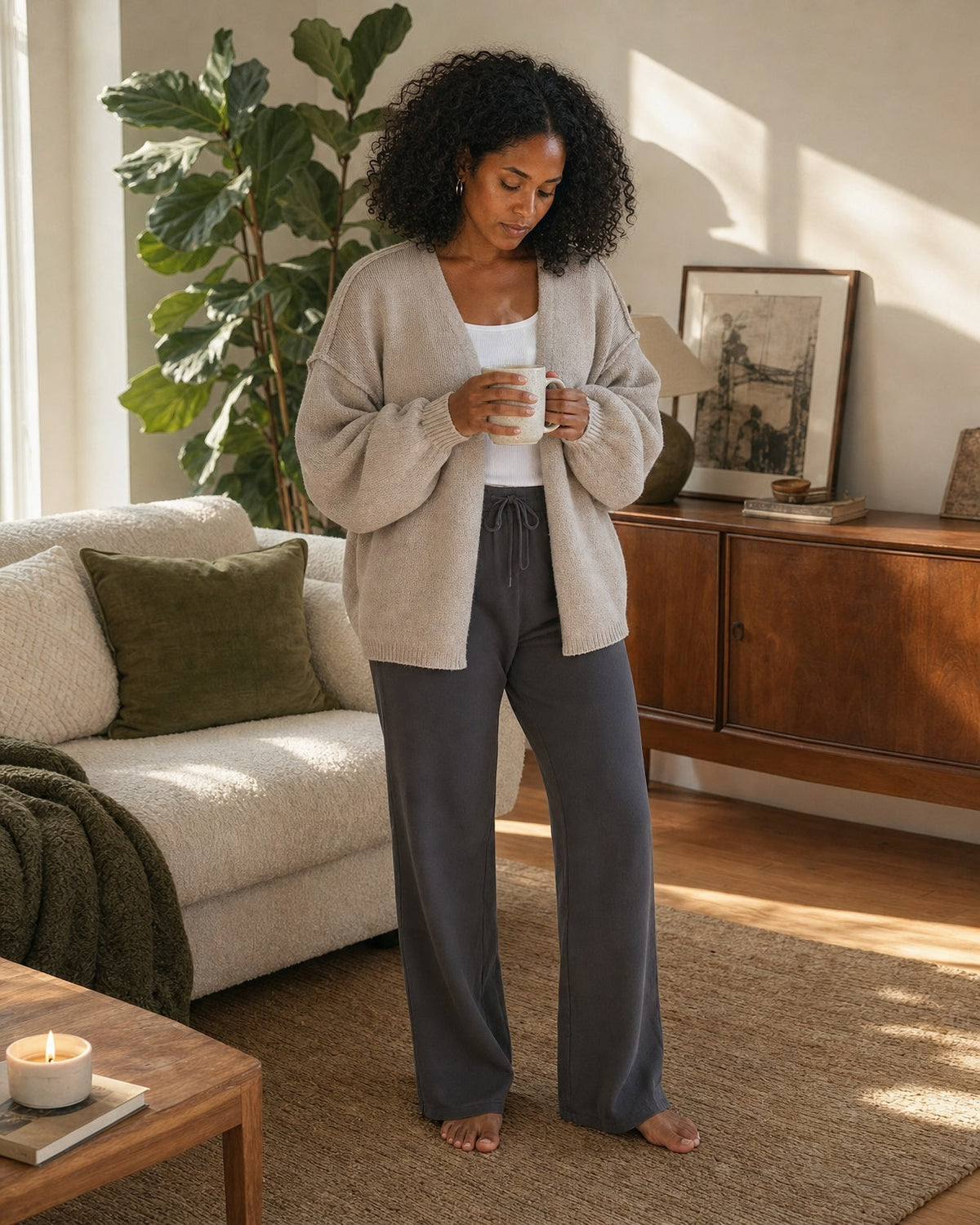 Huggy - The Goes With Everything Oversized Cardigan