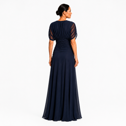 Lileas - Soft-Touch Pleated Evening Dress